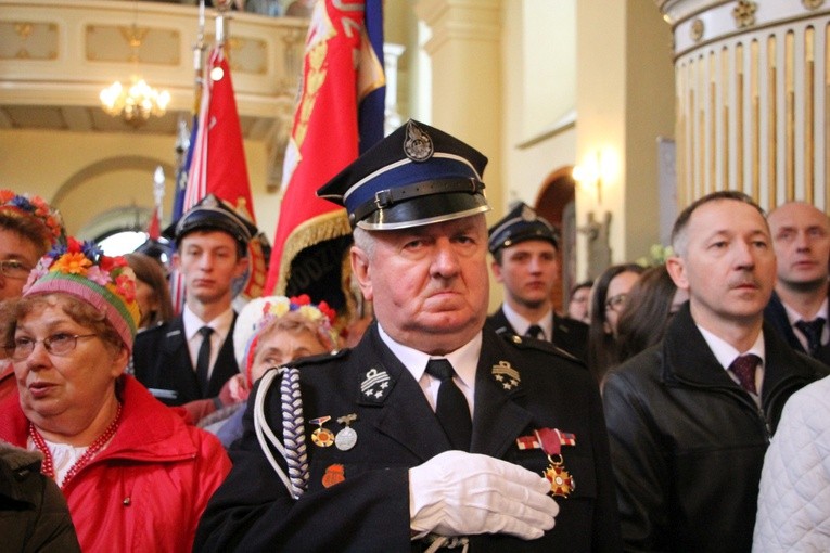 Powitanie ikony MB Częstochowskiej w Głogowcu