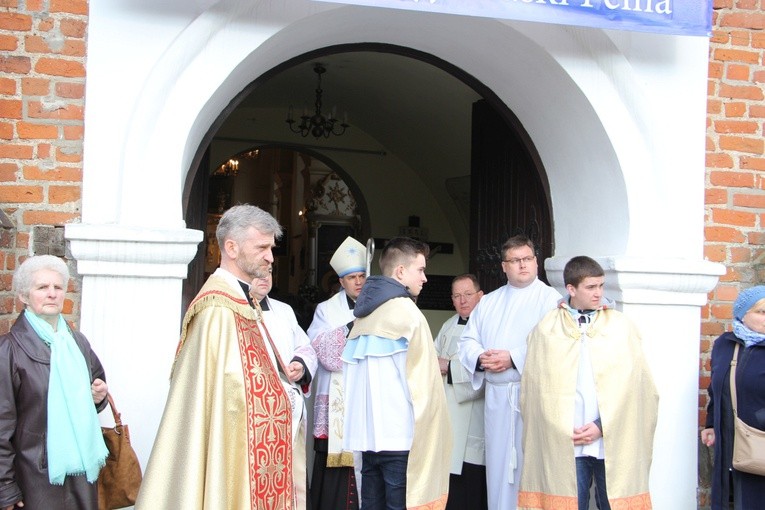 Powitanie ikony MB Częstochowskiej w Głogowcu