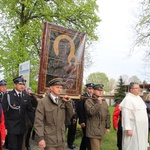 Powitanie ikony MB Częstochowskiej w Głogowcu