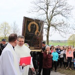 Powitanie ikony MB Częstochowskiej w Głogowcu