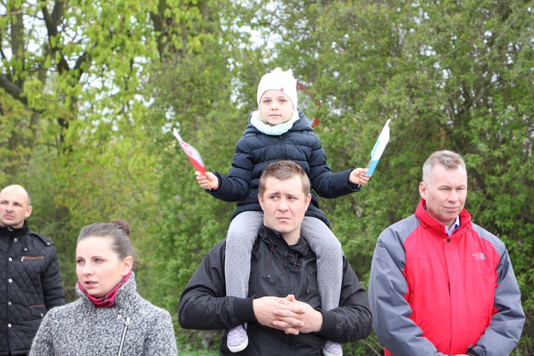 Powitanie ikony MB Częstochowskiej w Głogowcu