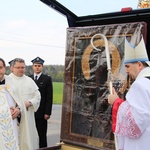 Powitanie ikony MB Częstochowskiej w Głogowcu