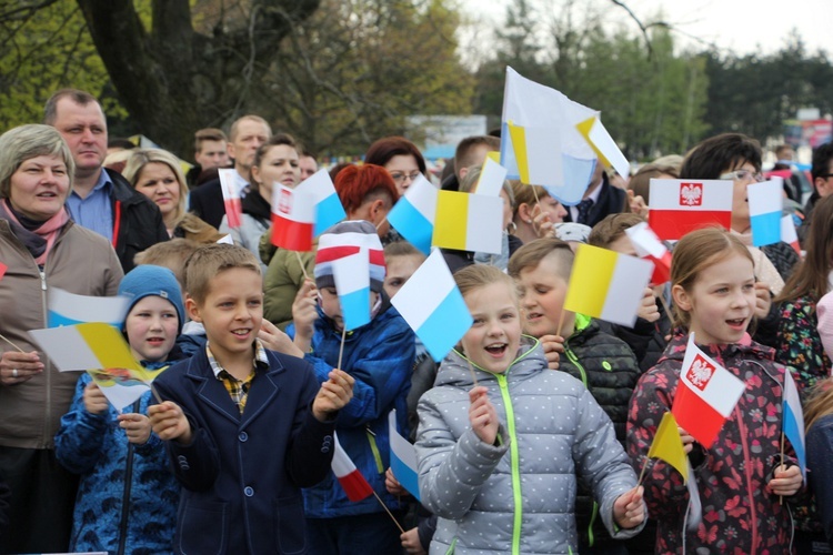 Powitanie ikony MB Częstochowskiej w Głogowcu