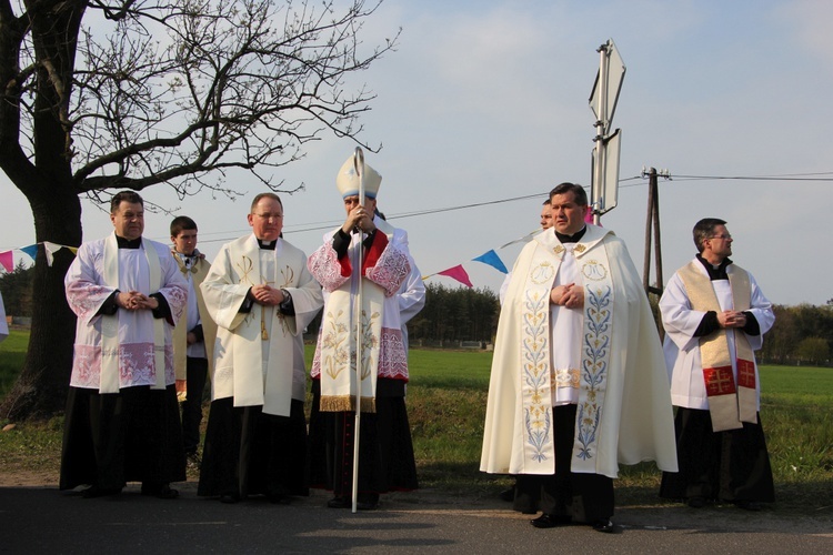 Powitanie ikony MB Częstochowskiej w Głogowcu