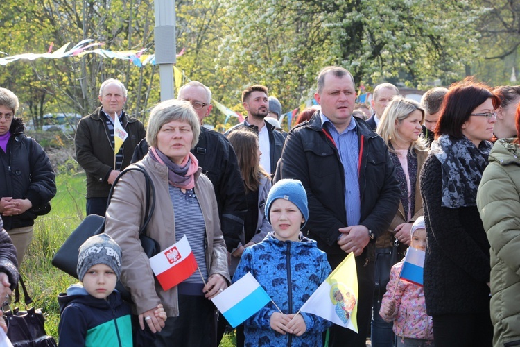 Powitanie ikony MB Częstochowskiej w Głogowcu