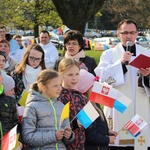 Powitanie ikony MB Częstochowskiej w Głogowcu