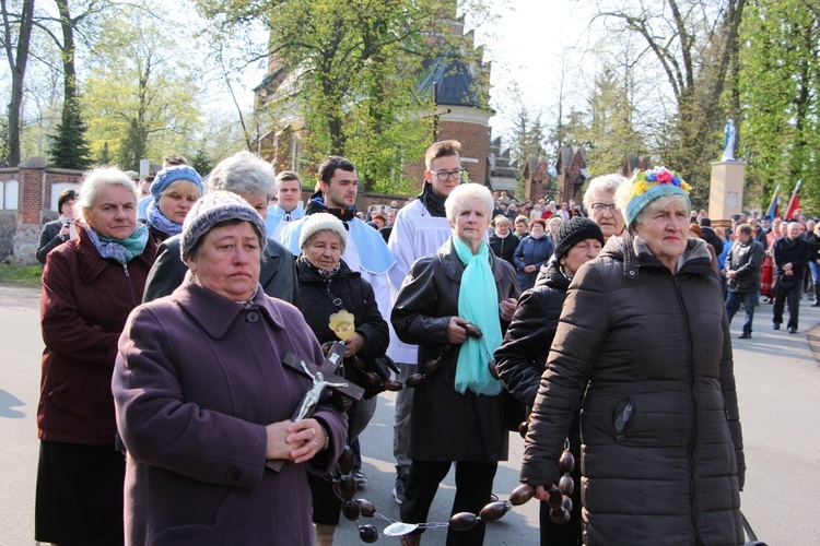 Powitanie ikony MB Częstochowskiej w Głogowcu