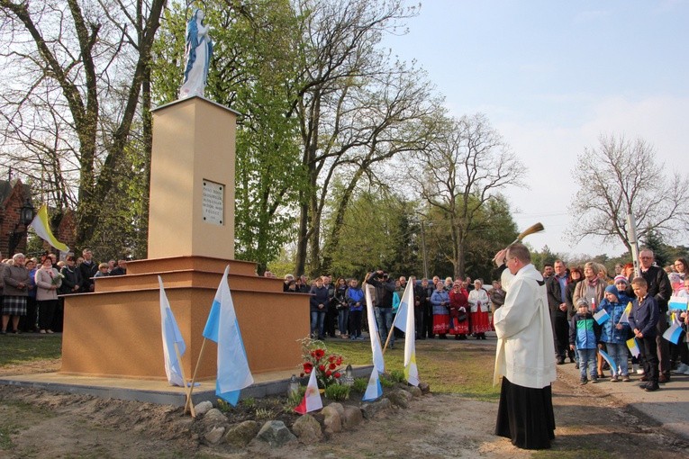 Powitanie ikony MB Częstochowskiej w Głogowcu