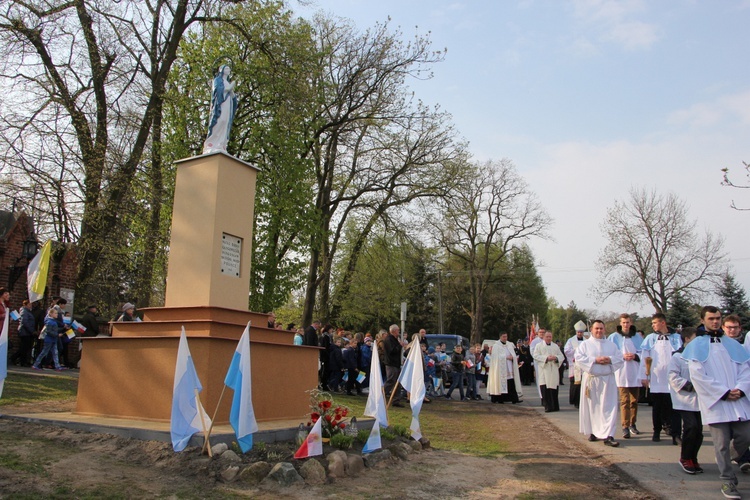 Powitanie ikony MB Częstochowskiej w Głogowcu