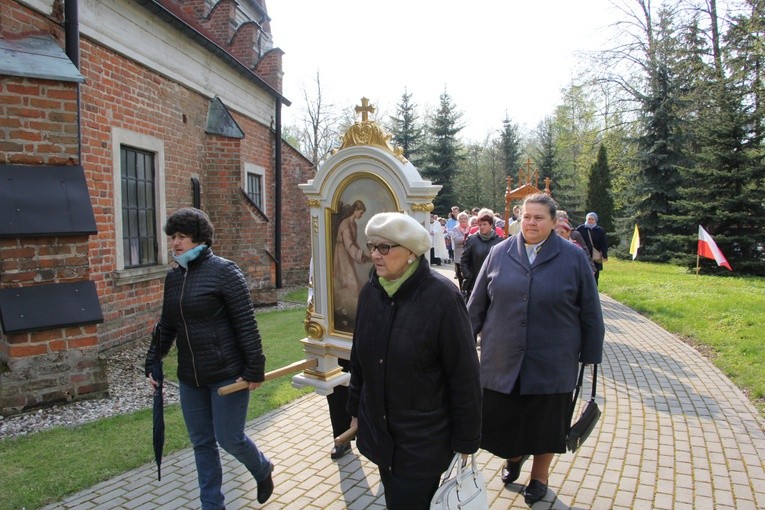 Powitanie ikony MB Częstochowskiej w Głogowcu