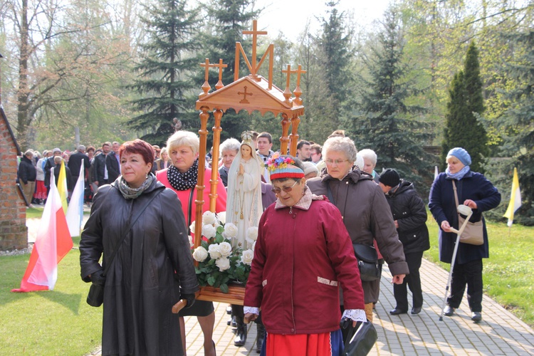 Powitanie ikony MB Częstochowskiej w Głogowcu