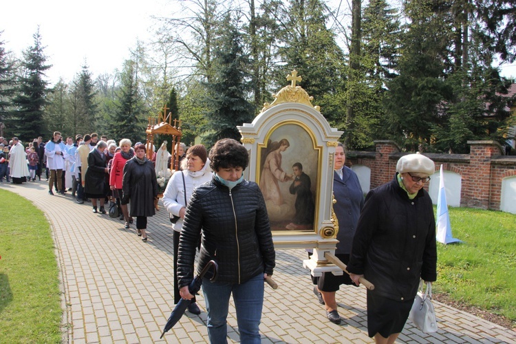 Powitanie ikony MB Częstochowskiej w Głogowcu