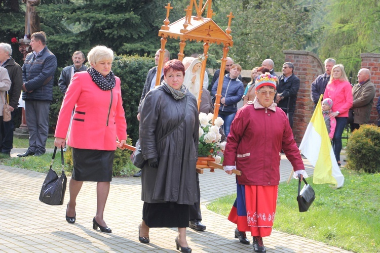 Powitanie ikony MB Częstochowskiej w Głogowcu