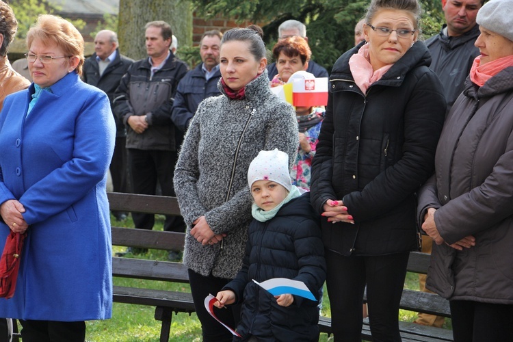 Powitanie ikony MB Częstochowskiej w Głogowcu