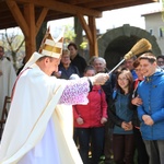 Msza św. na rozpoczęcie 5. pielgrzymki do Łagiewnik