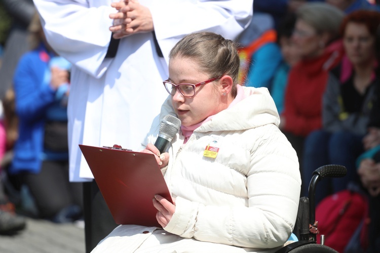 Msza św. na rozpoczęcie 5. pielgrzymki do Łagiewnik