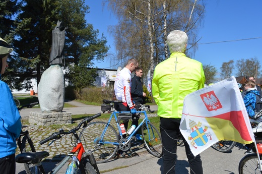 Rajd rowerowy śladami św. Jana Pawła II po Podhalu