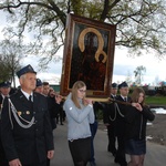 Powitanie ikony MB Częstochowskiej w Łaniętach