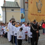 Powitanie ikony MB Częstochowskiej w Łaniętach