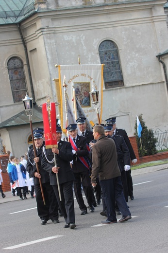 Powitanie ikony MB Częstochowskiej w Łaniętach