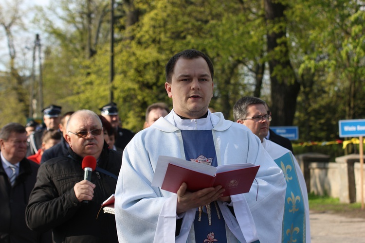 Powitanie ikony MB Częstochowskiej w Łaniętach