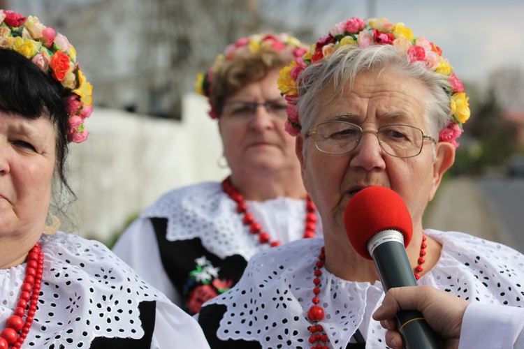 Powitanie ikony MB Częstochowskiej w Łaniętach