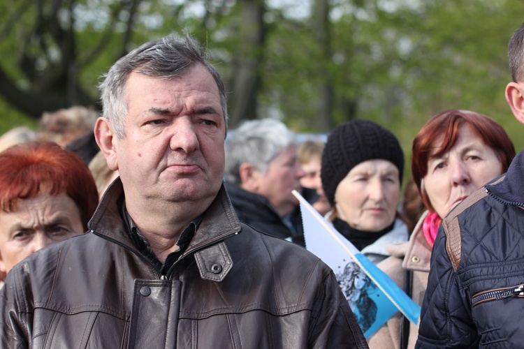 Powitanie ikony MB Częstochowskiej w Łaniętach