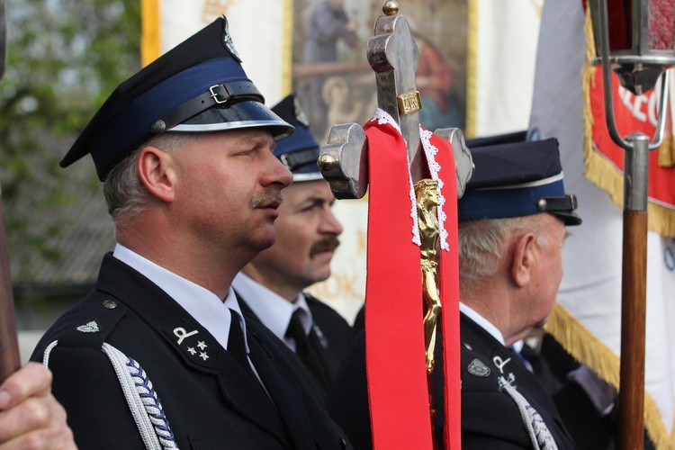 Powitanie ikony MB Częstochowskiej w Łaniętach