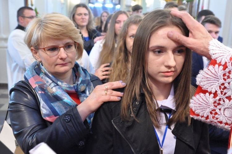 Bierzmowanie w Borzęcinie