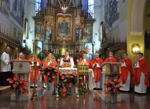 Bierzmowanie w sanktuarium św. Stanisława w Szczepanowie