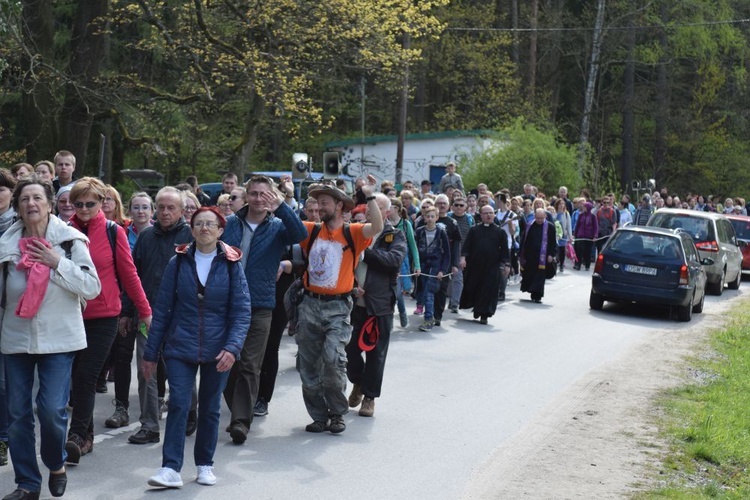 Pielgrzymka do Matki Bożej Dobrej Rady - U celu