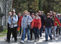 Pielgrzymka do Matki Bożej Dobrej Rady - U celu