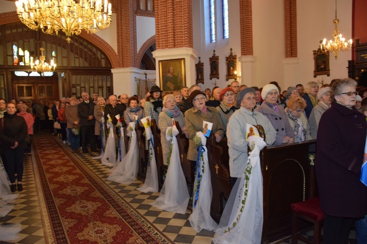 Powitanie ikony MB Częstochowskiej w Strzelcach