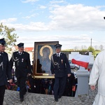 Powitanie ikony MB Częstochowskiej w Strzelcach