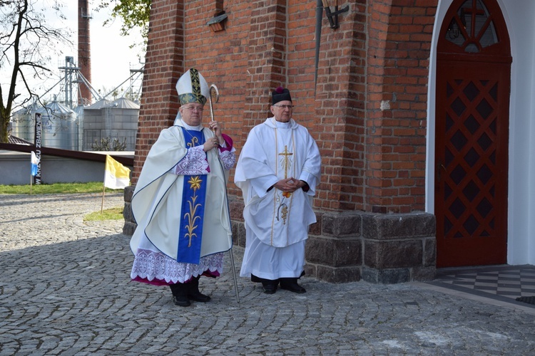 Powitanie ikony MB Częstochowskiej w Strzelcach