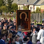 Powitanie ikony MB Częstochowskiej w Strzelcach