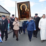 Powitanie ikony MB Częstochowskiej w Strzelcach