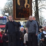 Powitanie ikony MB Częstochowskiej w Strzelcach