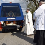 Powitanie ikony MB Częstochowskiej w Strzelcach