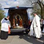 Powitanie ikony MB Częstochowskiej w Strzelcach