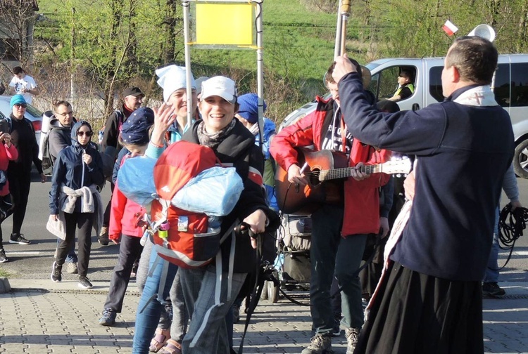 Powitanie pielgrzymów w Wysokiej 2017