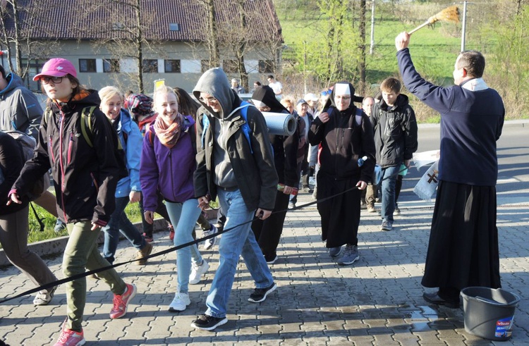 Powitanie pielgrzymów w Wysokiej 2017