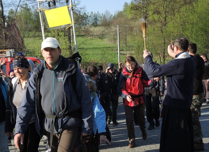 Powitanie pielgrzymów w Wysokiej 2017