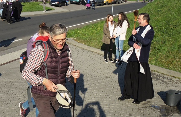 Powitanie pielgrzymów w Wysokiej 2017