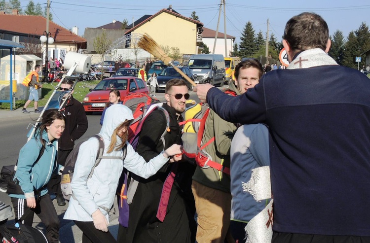 Powitanie pielgrzymów w Wysokiej 2017