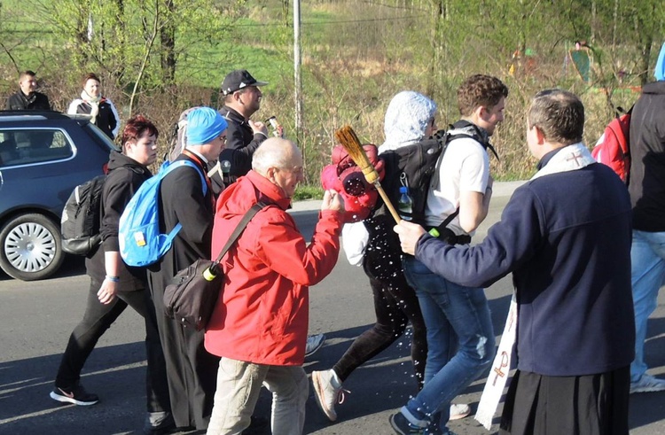 Powitanie pielgrzymów w Wysokiej 2017