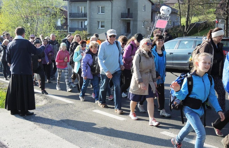 Powitanie pielgrzymów w Wysokiej 2017