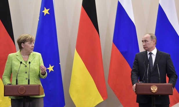 Putin i Merkel spotkali się w Soczi