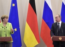 Putin i Merkel spotkali się w Soczi