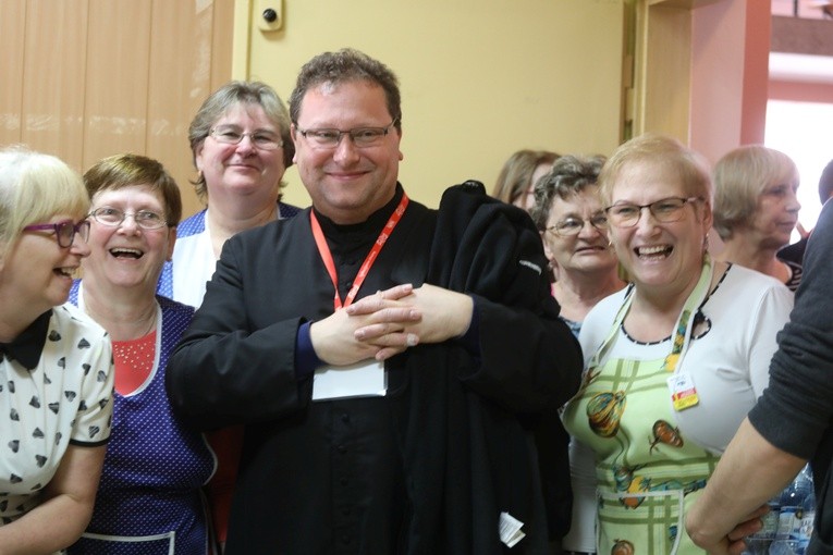 Pożegnalne śniadanie grupy bł. ks. Sopoćki w Nidku - 2017